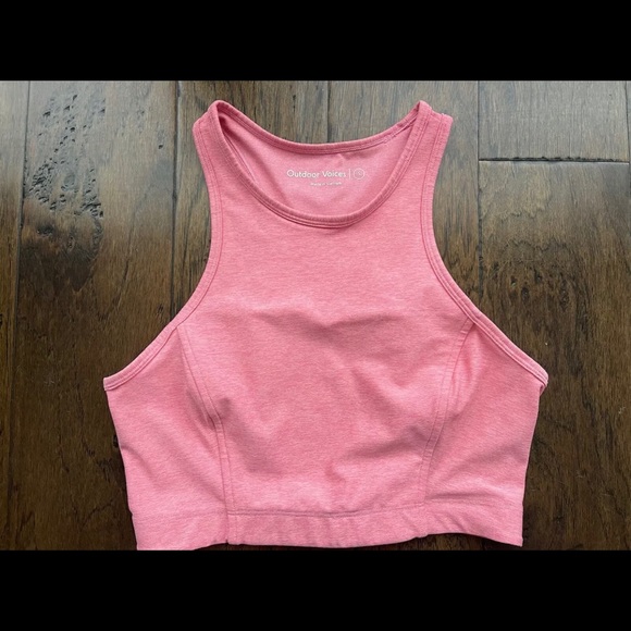 Outdoor Voices set NWOT bike shorts and crop top, size small - Picture 4 of 5